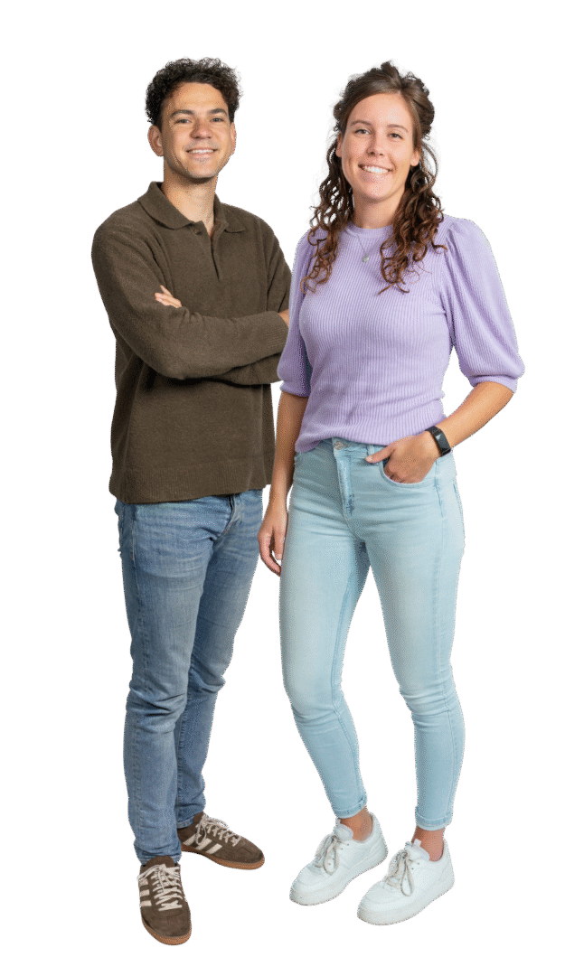 Medewerkers Sam en Lotte