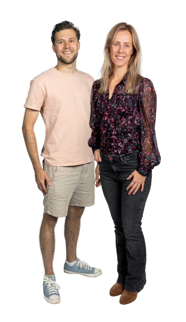 Medewerkers Stijn en Loes