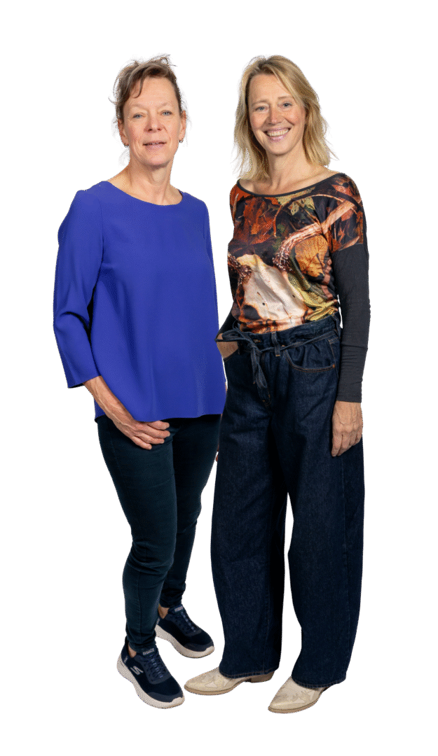 Medewerkers Mirjam en Uta