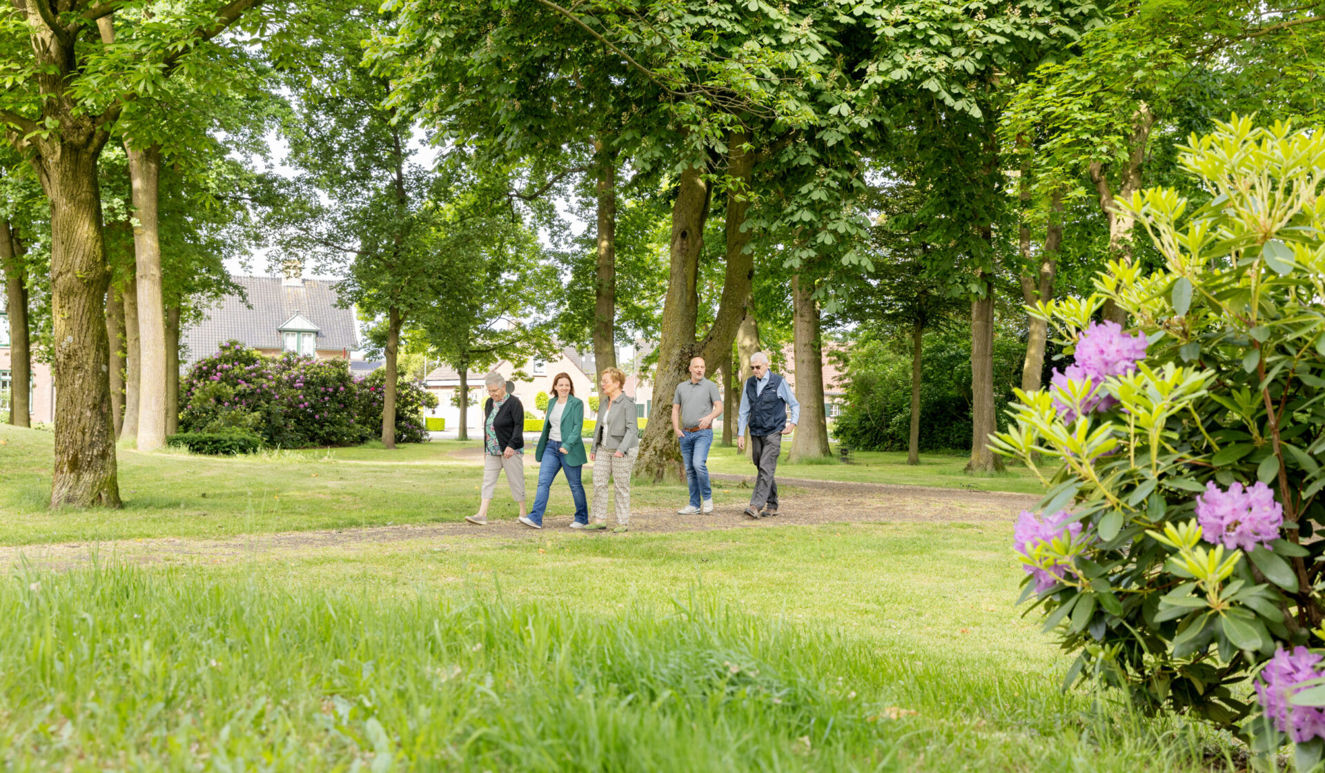 Medewerkers met inwoners