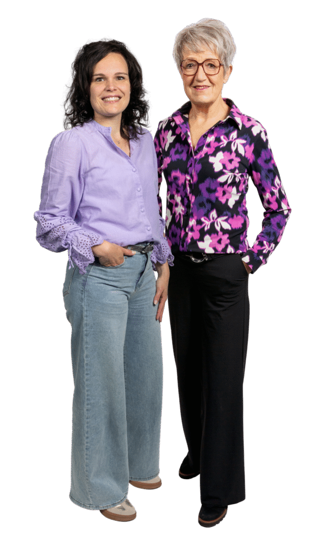 Medewerkers Lisa en Annie
